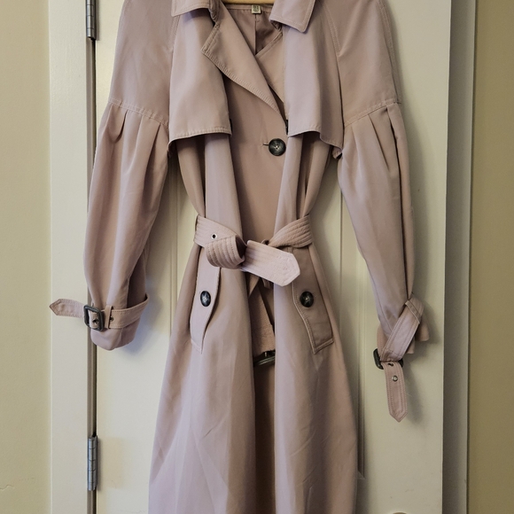Ever New Pink Trench Coat - Picture 6 of 8